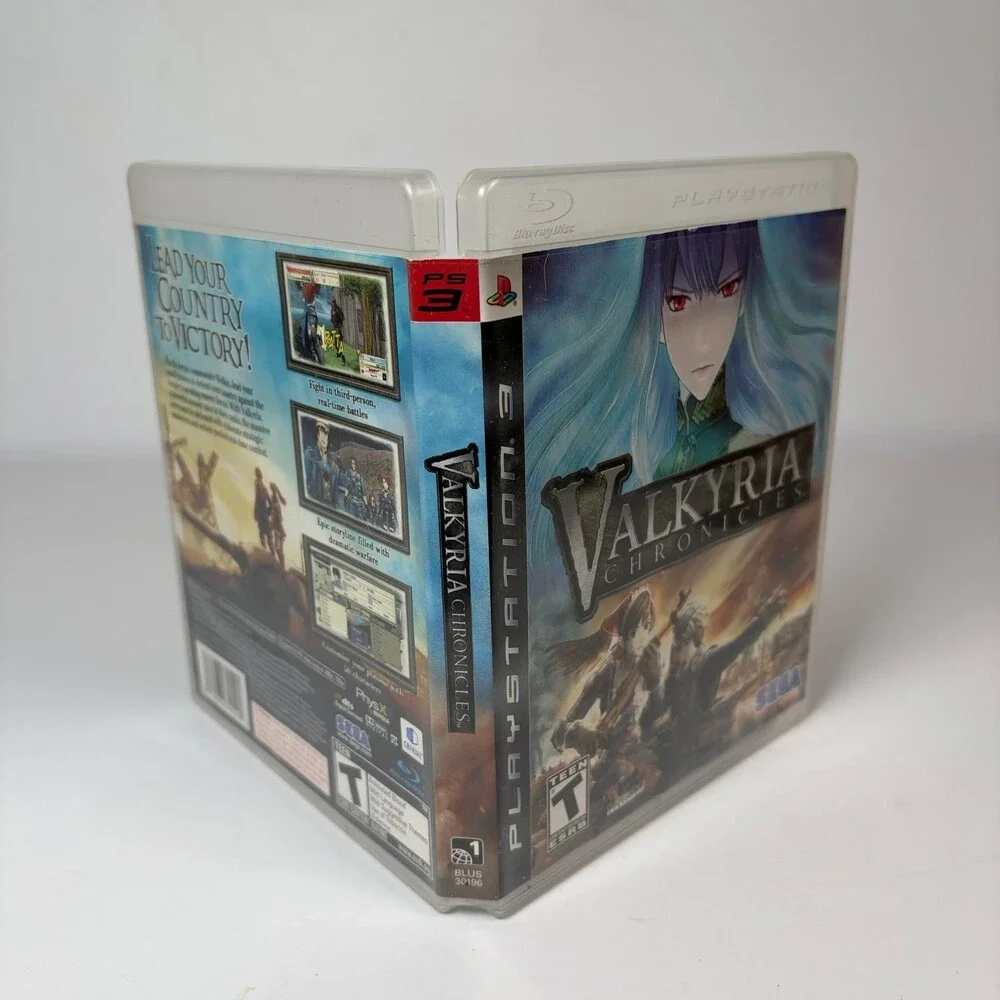 Valkyria Chronicles PlayStation 3 PS3 Video Game Strategy RPG Complete